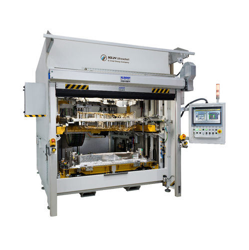 Macchina saldatrice a piastra riscaldante - IR - KLN Ultraschall AG - a infrarossi / a punti / controllata da PLC