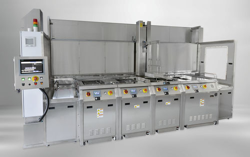 Macchina per pulizia ad ultrasuoni - DMS - KLN Ultraschall AG - a spruzzo / automatica / manuale