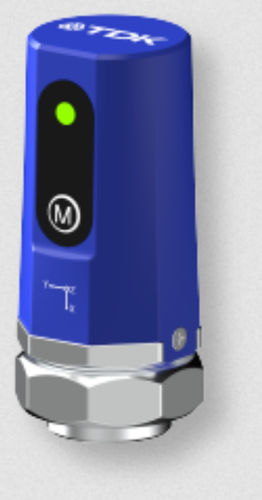 Sensore di vibrazione elettronico - edgeRX  - TDK SensEI - compatto / con misura di temperatura