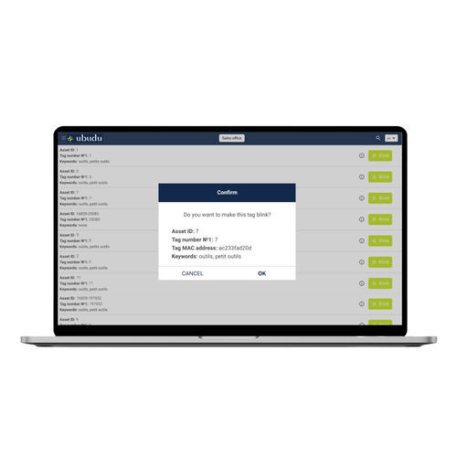 Software configurazione - Ubudu SAS - di telegestione / Bluetooth