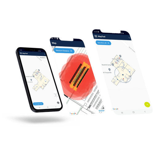 Applicazione mobile per mappatura - Ubudu SAS - per infrastrutture / Androïd