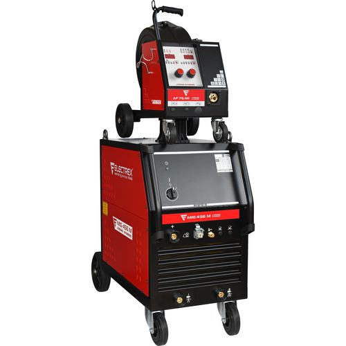 Saldatrice MIG-MAG - 456 M LTRONIC SYNERGIC - electrex - trifase / elettronica / con alimentatori di filo separati