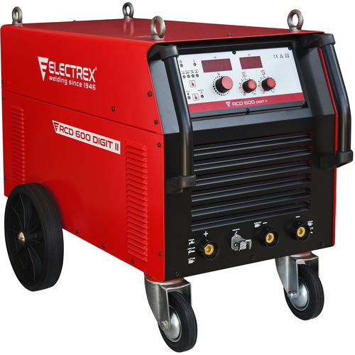 Saldatrice raddrizzatore - RCD 600 DIGIT II - electrex - MMA / TIG / a elettrodi