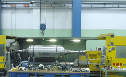 Tornitura conto terzi acciaio - Unigen Steel Engineering Srl - per il settore energetico / per albero / CNC