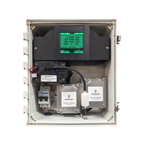 Sistema di monitoraggio multigas - SA-XES series - Safeguard Analytics - di qualità dell'acqua / ambientale / per acque reflue