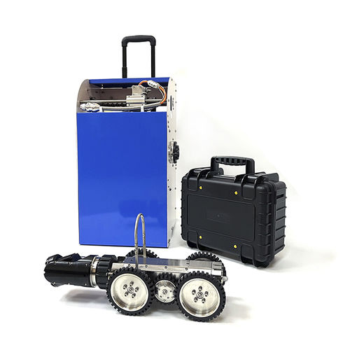 Robot di ispezione su ruota - GT102B - Zhengzhou Jiutai Technology Co., Ltd. - telecomandato / visione a 360° / con grande raggio d'azione