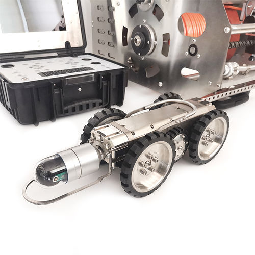 Robot di ispezione su ruota - GT102 - Zhengzhou Jiutai Technology Co., Ltd. - telecomandato / a tenuta stagna / visione a 360°