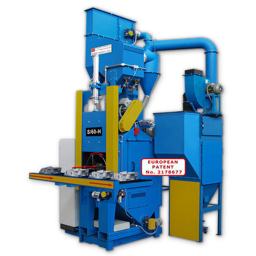 Granigliatrice con nastro trasportatore di scarico - S/60-H - C.M. SURFACE TREATMENT SpA - per metallo / automatica / robotizzata