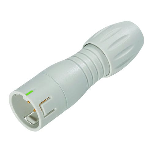 Connettore di alimentazione elettrica - 99 9105 403 03 - binder USA - maschio / con blocco / a saldare