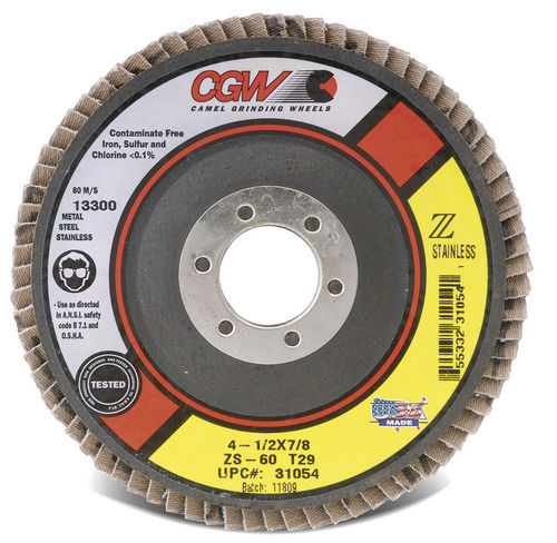 Disco a lamelle in ossido di almluminio - Z - CGW Abrasives