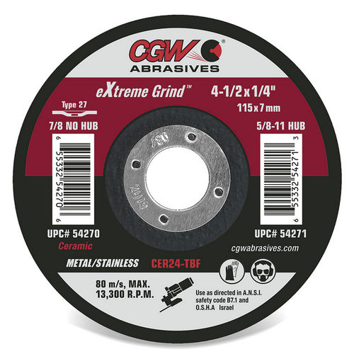 Mola cilindrica - eXtreme  - CGW Abrasives - di rettifica / in ceramica