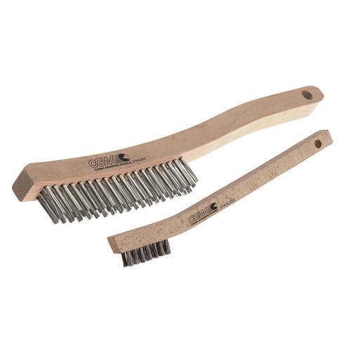 Spazzola di sgrossatura - 60201 - CGW Abrasives - a listello / in acciaio / portatile