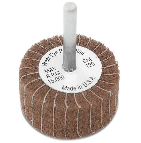 Ruota lamellare rivestita di abrasivo - 36207 - CGW Abrasives - in tessuto non tessuto