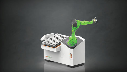 Sistema di carico con robot antropomorfi 6 assi - CoFlex 15P - Agile robotic Systems