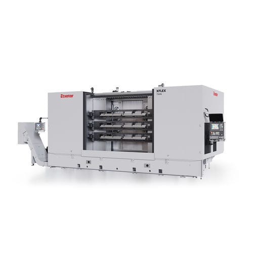 Centro di lavoro CNC 3 assi - Xflex Twin - ETXETAR, S.A. - 5 assi / 4 assi / verticale