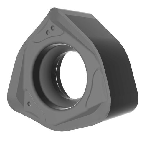 Inserto da taglio di fresatura - VAPOR™ Tri-X2 - Dapra Milling Solutions - per ferro / per acciaio / per acciaio inossidabile