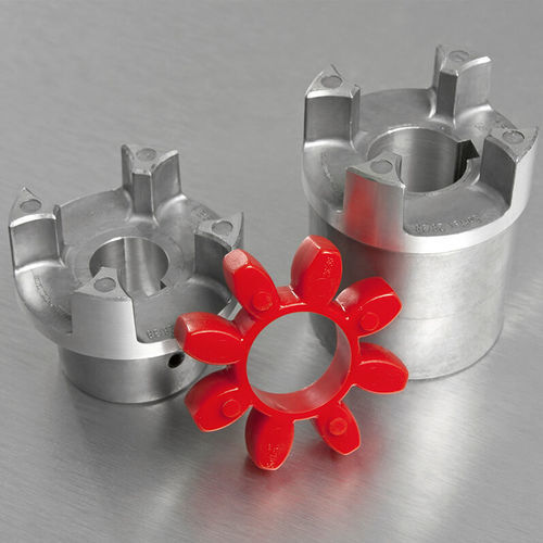 Giunto flessibile - SOFTEX® Nabe  - HBE GmbH - con morsetto / con anello d'arresto / con alesaggio