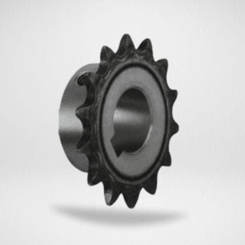 Pignone a foro con chiave - PGS series - CMW - per catene / a dentatura diritta / singolo