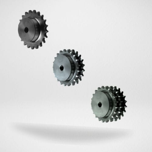 Pignone con foro pilota - PG series - CMW - a dentatura diritta / singolo / doppio