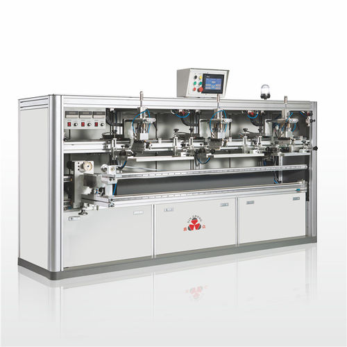 Macchina serigrafica automatica - SZD-104 - Shenzhen xinzhong plastic - completamente automatica / a 2 colori / a 3 colori