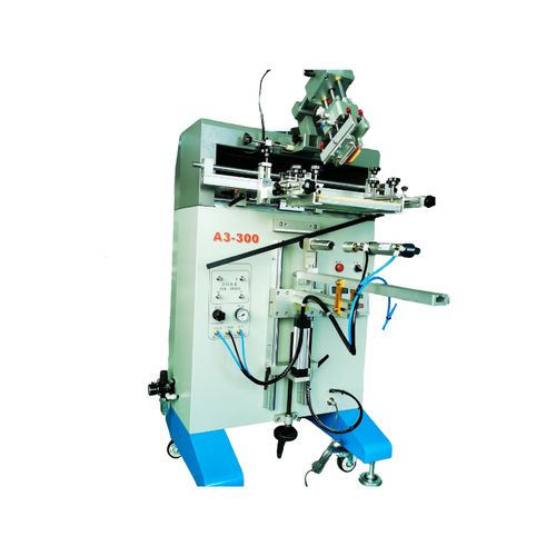 Macchina serigrafica semiautomatica - A3-300 - Shenzhen xinzhong plastic - multicolore / per bottiglie in vetro / per bottiglie di plastica