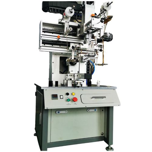 Macchina di stampa a caldo di lamine elettropneumatica - Shenzhen xinzhong plastic - per grandi superfici di impressione / manuale / meccanica