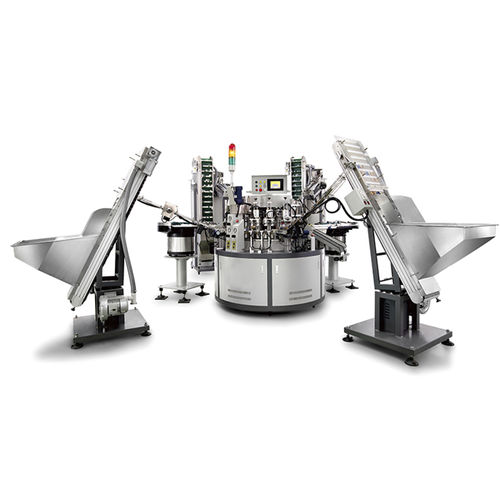 Macchina di assemblaggio automatica - SZZ-108 - Shenzhen xinzhong plastic - per applicazioni industriali / per siringhe / di tappo di bottiglia a vite