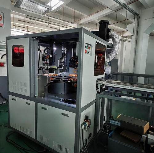 Macchina serigrafica servocomandata - SZD-106-F - Shenzhen xinzhong plastic - completamente automatica / a colori / per l'industria del vetro
