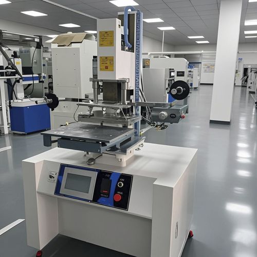Macchina di stampa a caldo di lamine elettropneumatica - Shenzhen xinzhong plastic - per grandi superfici di impressione / manuale / per cuoio