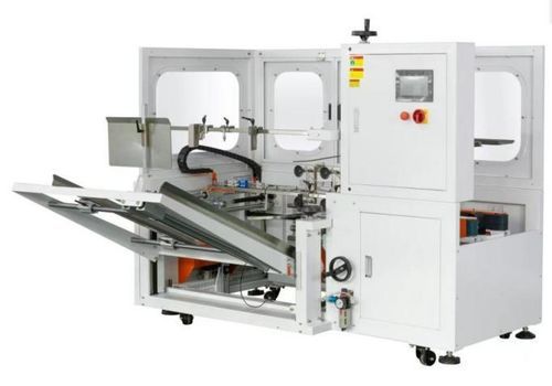 Formatrice di scatole automatica - C50 - Shenzhen xinzhong plastic - nastro adesivo / chiusura dal basso / con scatole con inserimento confezioni