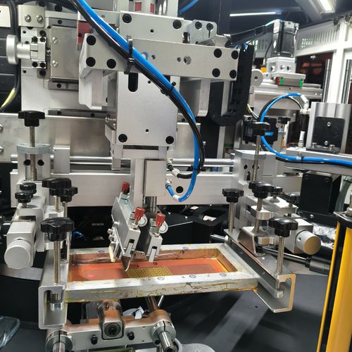 Macchina serigrafica automatica - G2S-2C1D - Shenzhen xinzhong plastic - a 2 colori / monocromatica / con sistema di polimerizzazione a UV