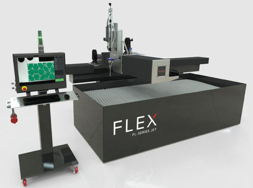 Macchina da taglio a getto d'acqua - FL- series - Flex Machine Tools - per metallo / per materie plastiche / per pietra