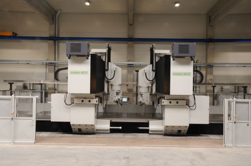 Centro di lavoro CNC 3 assi - 40P - matec Maschinenbau - verticale / a portale / HSK-A 100