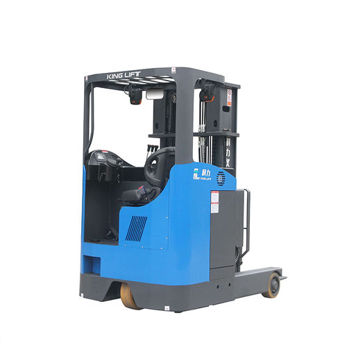 Carrello elevatore retrattile elettrico - FB50 - JIANGSU KING-LIFT EQUIPMENT.,LTD. - con seduta laterale / per movimentazione / per magazzino