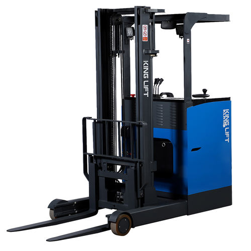 Carrello elevatore retrattile elettrico - KLR-B - JIANGSU KING-LIFT EQUIPMENT.,LTD. - con seduta laterale / per movimentazione / per pallet
