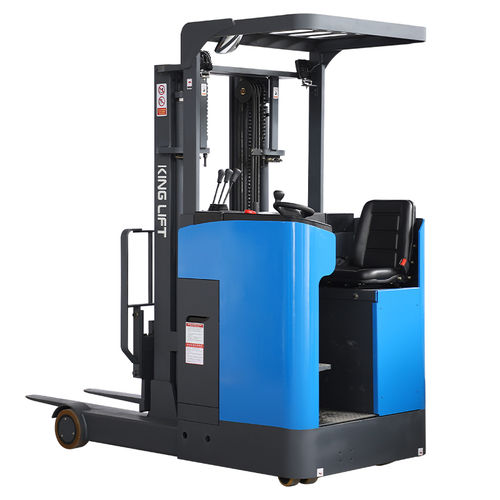Carrello elevatore retrattile elettrico - KLR-A - JIANGSU KING-LIFT EQUIPMENT.,LTD. - con seduta laterale / per movimentazione / per pallet