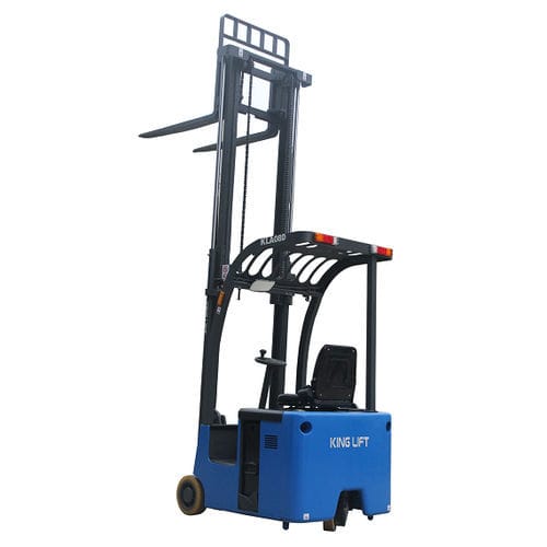 Carrello elevatore elettrico - KLA-D series - JIANGSU KING-LIFT EQUIPMENT.,LTD. - con conducente seduto / per magazzino / per corsie strette