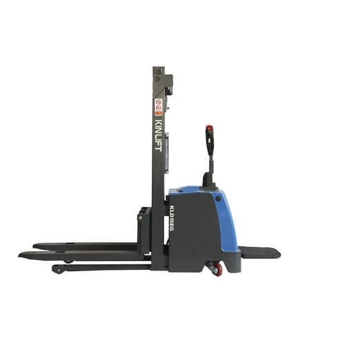 Accatastatore elettrico - KLD15ED - Jiangsu Keli Machinery Co., Ltd. - con piattaforma per conducente / 24 V / per pallet