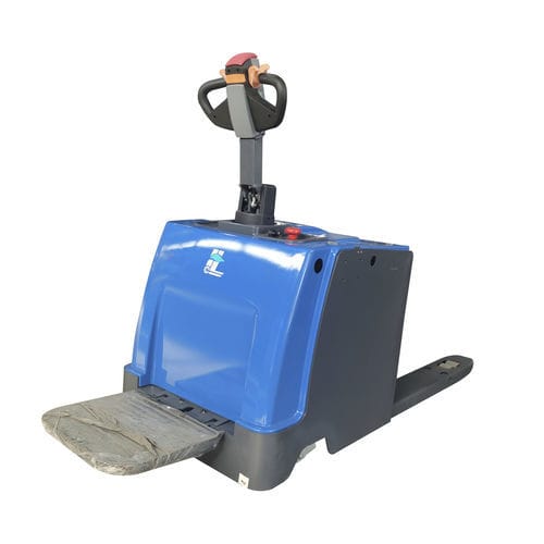 Transpallet elettrico - KLT20 - Jiangsu Keli Machinery Co., Ltd. - con piattaforma per conducente / 24 V