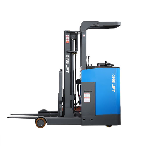Carrello elevatore retrattile con alimentazione a batteria - FB20 - JIANGSU KING-LIFT EQUIPMENT.,LTD. - con seduta laterale / per magazzino / per pallet