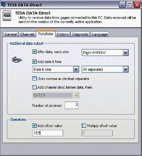 Software di misura - DATA-DIRECT - TESA Technology - per reportistica / di creazione / di gestione dati