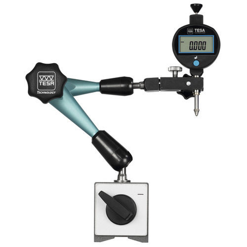 Supporto di comparatore con base e interruttore magnetici - 0163906 series - TESA Technology - articolato