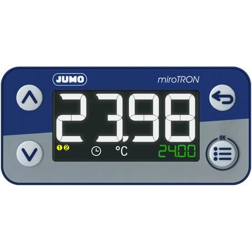 Termostato elettronico - miroTRON - JUMO Process Control, Inc. - con relè / 230 V AC / 115 V AC