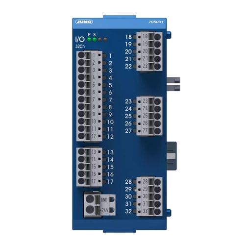 Modulo I/O digitale - 705031 - JUMO Process Control, Inc. - Ethernet / multivia / 32 uscite digitali