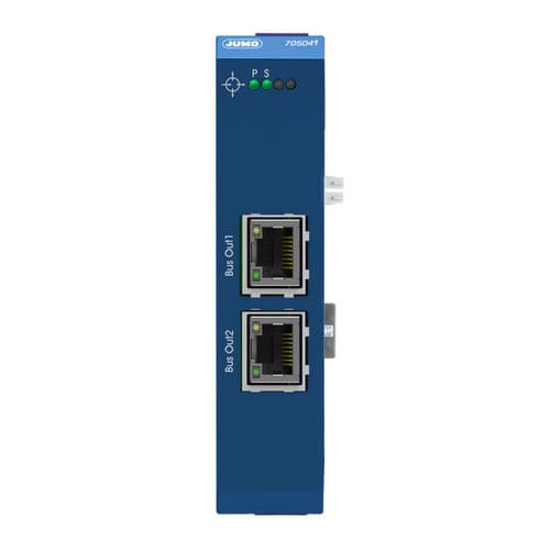 Router centralizzato - 705041 - JUMO Process Control, Inc. - IP / RJ45 / su guida DIN