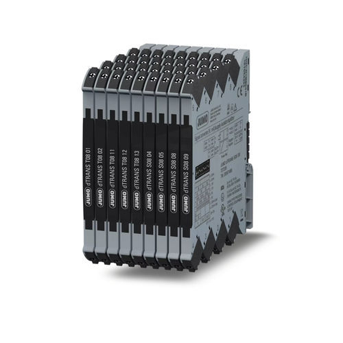 Convertitore isolatore di segnale trasmettitore - dTRANS S08 - JUMO Process Control, Inc. - a isolamento galvanico / su guida DIN
