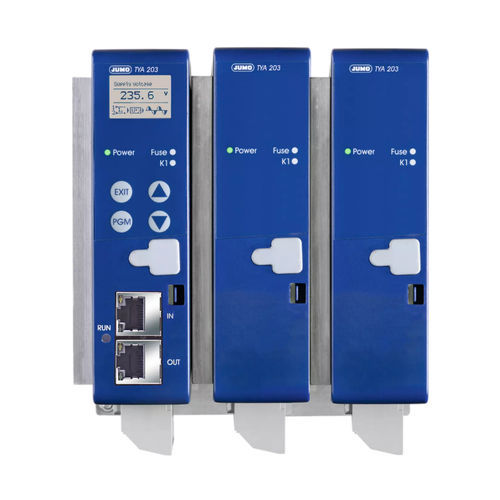 Controllore di potenza a tiristore - TYA 203 - JUMO Process Control, Inc. - digitale / trifase / su guida DIN