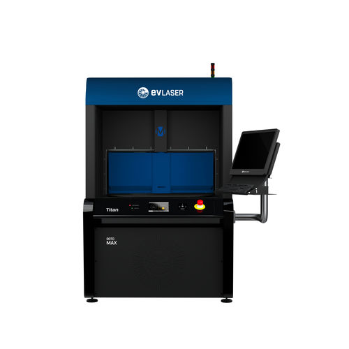 Macchina di incisione e marcatura laser a fibra - TITAN ROTOMAX - Evlaser srl - laser CO2 / laser Nd:YAG / con sistema di visione