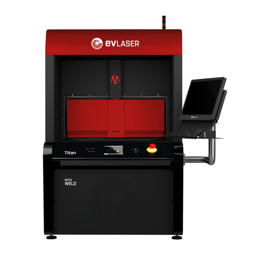 Macchina saldatrice laser a fibra - TITAN ROTOWELD - Evlaser srl - laser Nd:YAG / automatica / indipendente