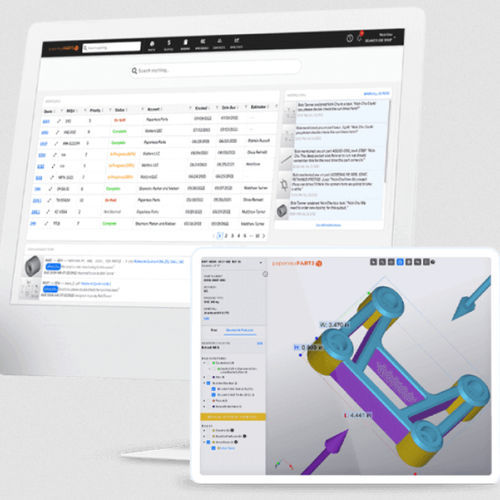 Suite software CAD - Paperless Parts - pacchetto di software gestionale integrato / di automatizzazione / visualizzatore